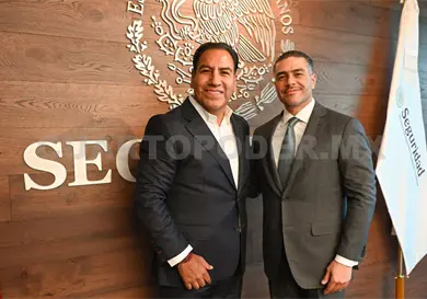 ERA se re&uacute;ne con Harfuch; refrenda su colaboraci&oacute;n