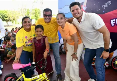 Yamil Melgar celebra a las y los ni&ntilde;os