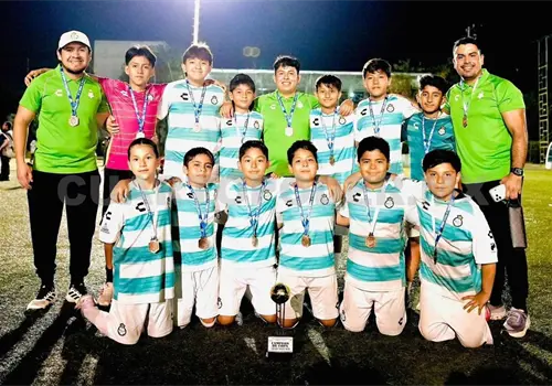 Academia Santos conquista la Liga Tux 7