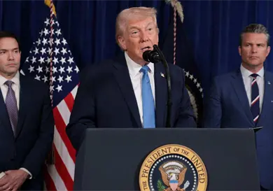 Trump endurece tono sobre Ir&aacute;n