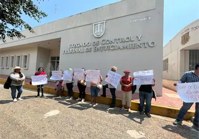 Protestan en Copainal&aacute; por retrasos judiciales
