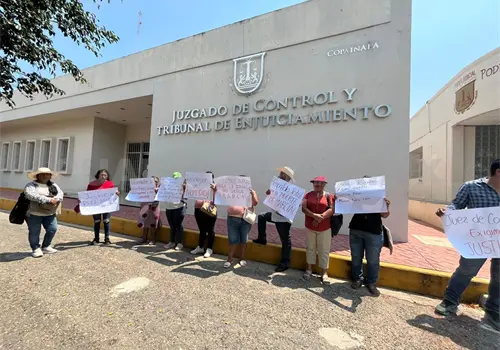 Protestan en Copainal&aacute; por retrasos judiciales
