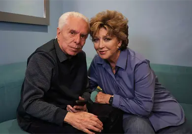 Enrique y Ang&eacute;lica, amigos hasta el final