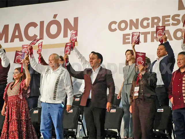 Refrenda compromiso con la unidad en Morena
