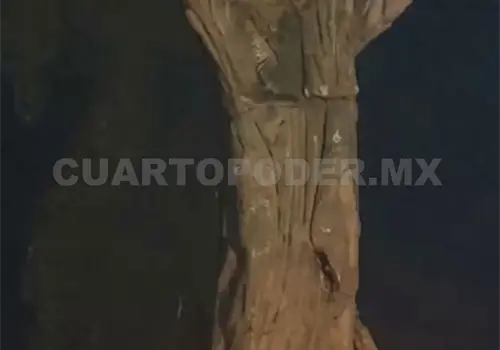 Descubren cueva con imagen religiosa