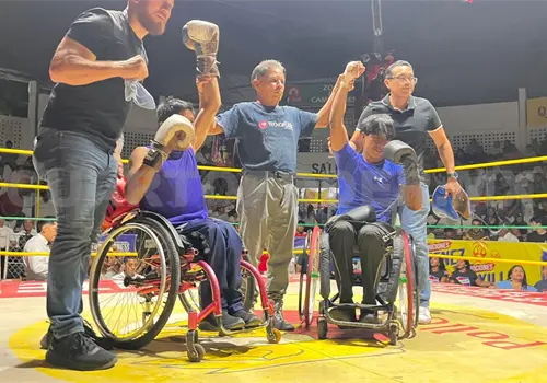 Duelo inclusivo deja mensaje de superaci&oacute;n
