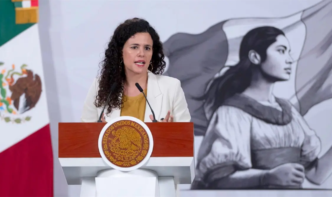 Luisa María Alcalde da avances de la solicitud de Estados Unidos de detener a Rocha Moya. Cortesía