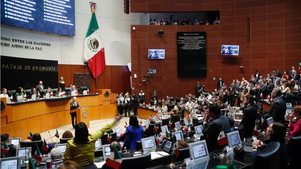El Senado refrendó su compromiso de representar a las entidades federativas, así como de participar en la elaboración y aprobación de leyes. Cortesía