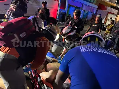Brutal golpiza a joven lo deja grave de salud