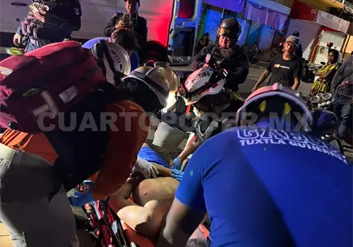 Brutal golpiza a joven lo deja grave de salud
