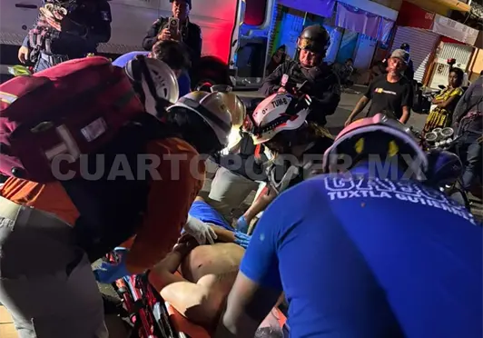 Brutal golpiza a joven lo deja grave de salud