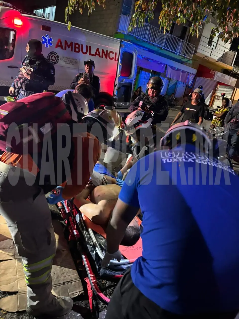 Brutal golpiza a joven lo deja grave de salud