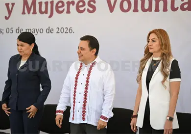 Poderes del Estado presentes en ceremonia de Batalla de Puebla