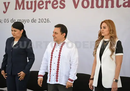Poderes del Estado presentes en ceremonia de Batalla de Puebla