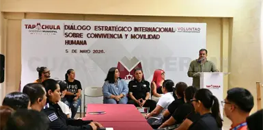 Construyen convivencia desde el di&aacute;logo: Melgar