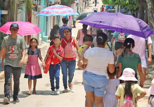 Temperaturas extremas han alcanzado los 43&deg; C