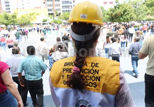 Crece 39 % la participaci&oacute;n social en simulacro