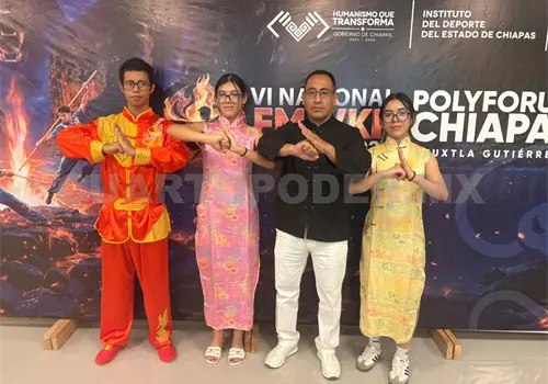 Chiapas recibe Nacional de Wushu Kung Fu