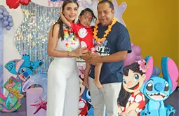 Una fiesta m&aacute;gica al estilo Lilo y Stitch
