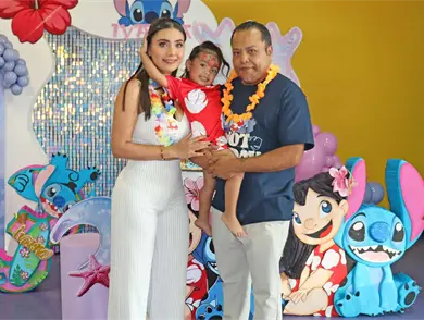 Una fiesta m&aacute;gica al estilo Lilo y Stitch