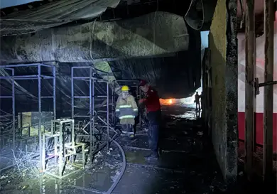 Realizar&aacute;n investigaci&oacute;n rigurosa por incendio en feria