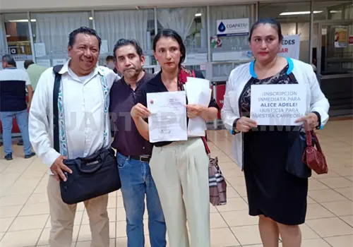 Protestan por incumplimiento educativo