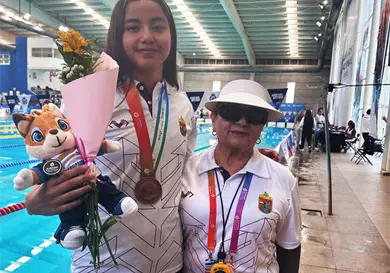 Ariadna Sarmiento suma medalla de bronce