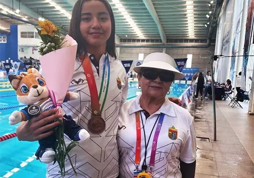 Ariadna Sarmiento suma medalla de bronce