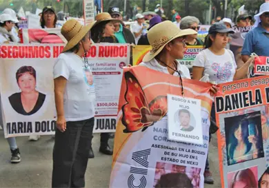 22 buscadoras fueron asesinadas en 15 a&ntilde;os