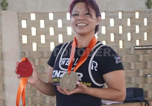 Mam&aacute;, atleta y ejemplo de fortaleza