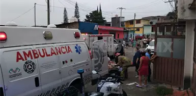 Adulta mayor sufre descarga el&eacute;ctrica