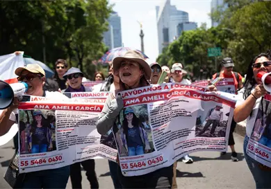 M&eacute;xico supera las 128 mil personas desaparecidas