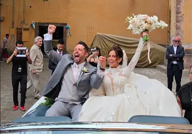 Karla D&iacute;az y Dany Dayz se casan por la iglesia