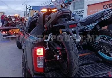 En operativo Casco Seguro aseguran motocicletas