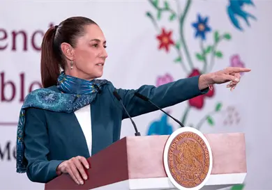 Reduce M&eacute;xico 40 % los homicidios dolosos: Claudia