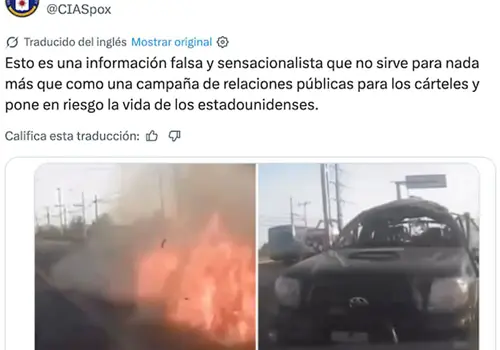 Desmiente CIA reporte de CNN sobre ataque a CDS