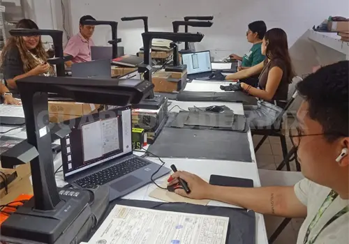 Suman 3 millones de actas digitalizadas en el estado