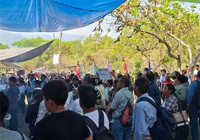 Conmemoran dos a&ntilde;os de masacre de 11 personas