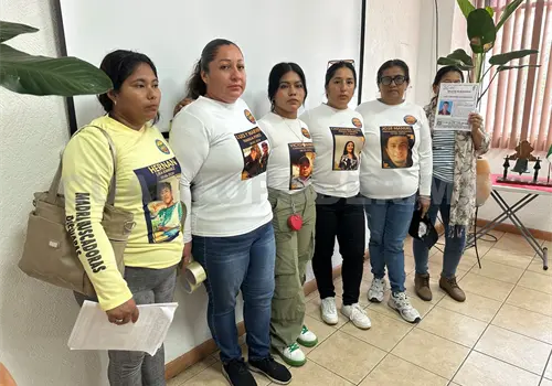 Madres buscadoras arriban a Cintalapa