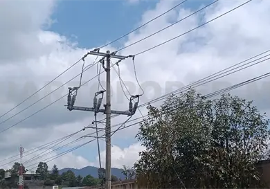 Habitantes de Altamirano sin luz el&eacute;ctrica