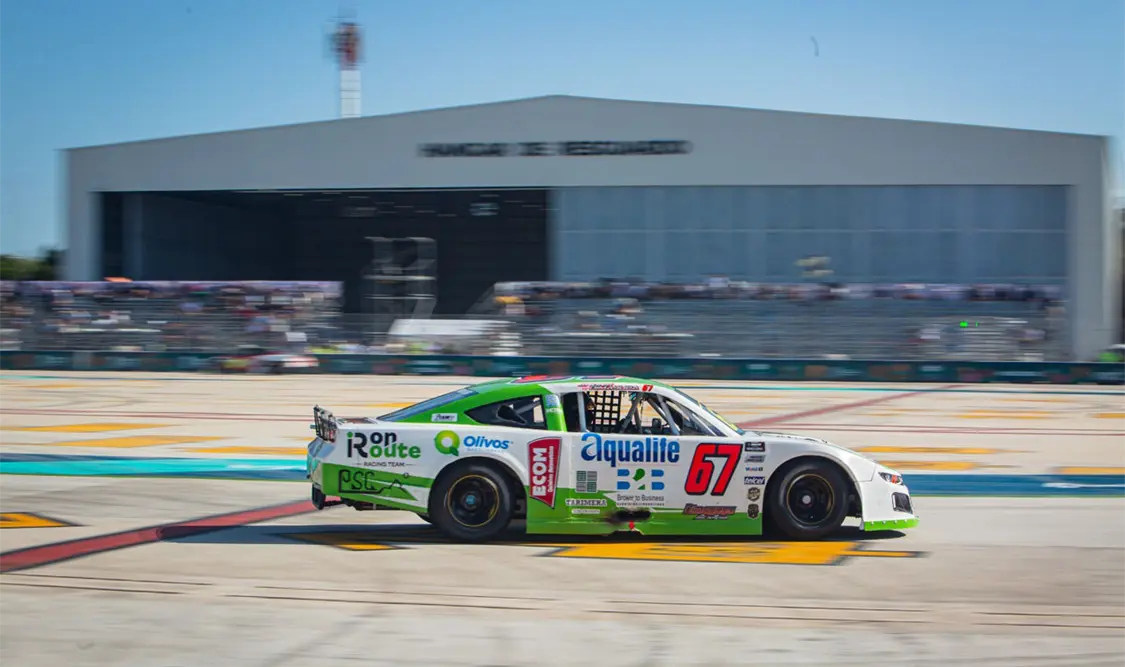Andrik Dimayuga buscará en Puebla su primera victoria de la temporada 2026 de Challenge Series. Cortesía