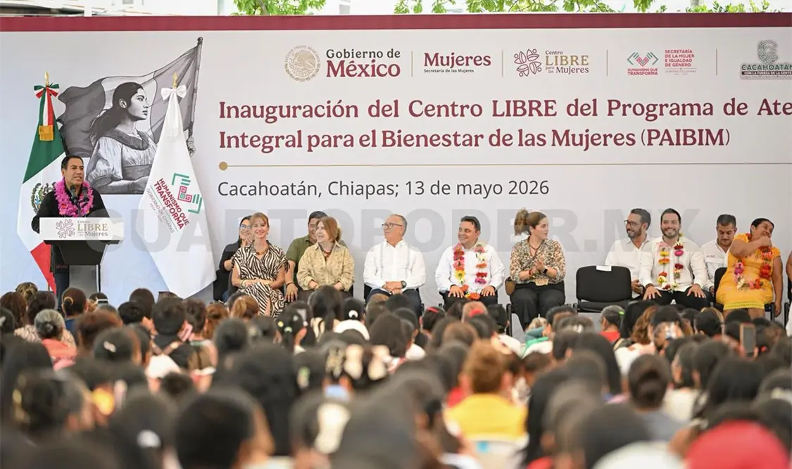 El magistrado presidente resaltó el lado humanista del gobernador de Chiapas. Cortesía