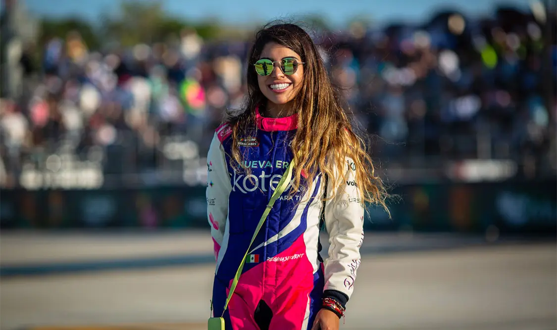 Regina Sirvent llega a Puebla ubicada en el quinto lugar del campeonato Challenge Series, con 93 puntos. Cortesía