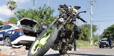 Accidentes en motocicleta saturan atenciones