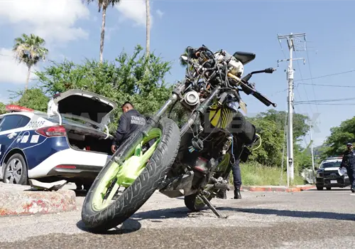 Accidentes en motocicleta saturan atenciones Accidentes en motocicleta saturan atenciones