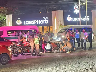 Sufre un accidente por presunto semaforazo Sufre un accidente por presunto semaforazo