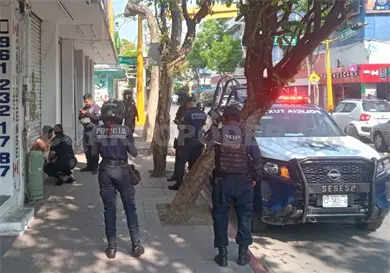 Hieren con arma blanca a sujeto en la zona centro