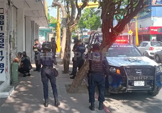 Hieren con arma blanca a sujeto en la zona centro