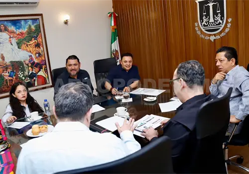 Reuni&oacute;n interinstitucional a favor de la justicia