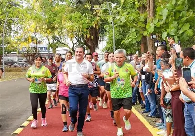 Yamil Melgar impulsa el deporte y la activaci&oacute;n
